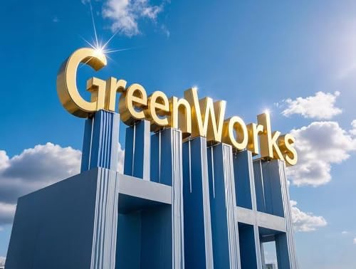 GreenWorks 100 Count 6“ Small Compostable Dessert Plates, Heavy-duty Unbleached Biodegradable Bagasse and Bamboo fiber Paper Plates