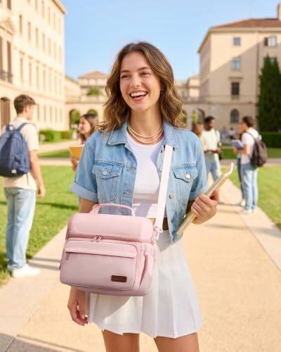 LOVEVOOK Lunch Bag for Men Women, Insulated Lunch Box, Large Cooler Lunbox