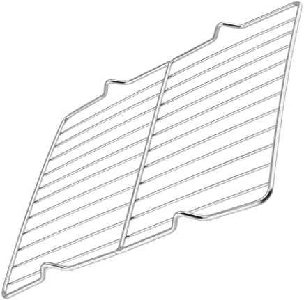 4 Pack 10 × 8 x 0.8 Inch Metal Grate Cooling Rack, Stainless Steel Small Wire Cooling Rack, Rectangle Baking Cooling Rack for Cooking, Fits Small Toaster Oven, Dishwasher Safe