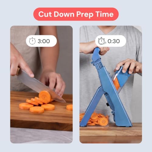 Fullstar Safer Mandoline Slicer for Kitchen Adjustable Veggie & Food Slicer