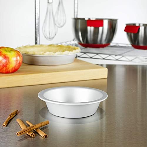 Fat Daddio's PIE-6 Anodized Aluminum Pie Pan, 6 x 1.5 Inch