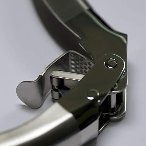 MANNKITCHEN High-Capacity Stainless Steel Double-Lever Garlic Press