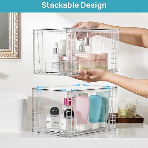 Vtopmart 6 Pack Large Stackable Storage Drawers