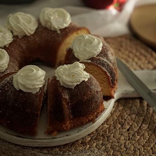 Wilton Gold Non-Stick Fluted Tube Cake Pan, Made Without PFAS, 9.49 in