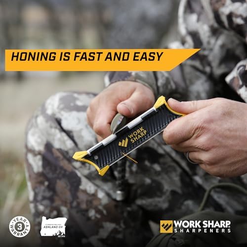 Work Sharp Portable Pocket and Hunting Knife Sharpener, WSGPS-W