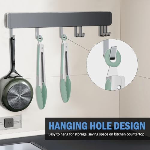 Silicone Tongs for Cooking Non-Stick Pans Grilling Air Fryer Salad