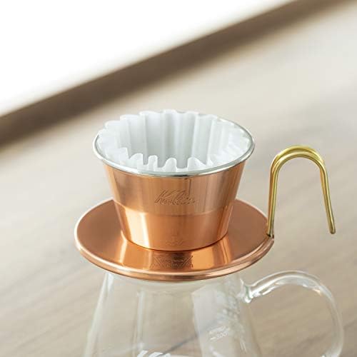 Karita Kalita Coffee Paper Filter Wave Filter for 2 to 4 People, 150 Sheets (50 x 3), White, #22210, Stylish, Camping, Outdoors, Coffee House, Antique, Wedding, Celebration, Gift, Birthday, Women,