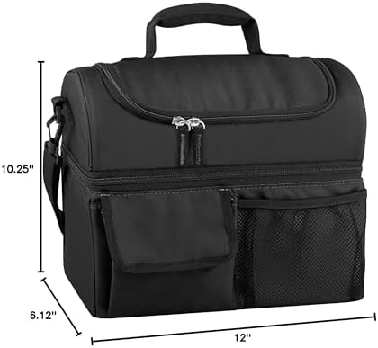 Thermos Lunch Lugger Cooler, Black