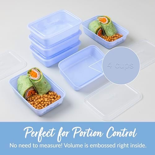 Bentgo Prep Meal Prep Containers with Lids, 20 Piece, PFAS & BPA-Free