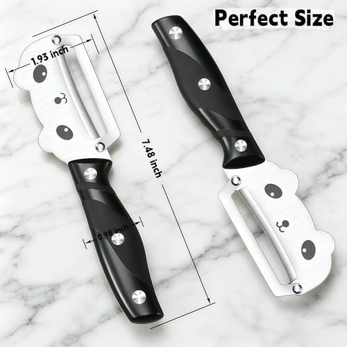 Maxjoy Vegetable Peeler, Stainless Steel Blade, PP Handle