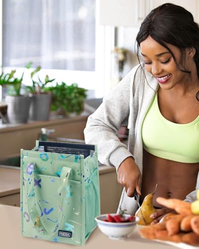 6.75L Small Insulated Lunch Bag, Reusable Cooler Tote Thermal Snack Bag
