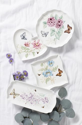 Lenox Butterfly Meadow Square Dish, 0.65 LB, Multi