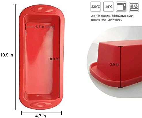 2 Pack Silicone Bread and Loaf Pans