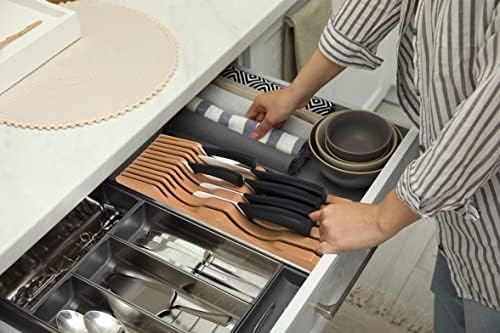 Shenzhen Knives Plastic In-Drawer Knife Block – 11 Slot, 10-12 Knives
