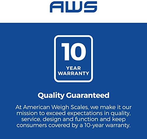 American Weigh Scales SC Series Precision Digital Kitchen Weight Scale, Food Measuring Scale, 2kg x 0.1g (Silver), AMW-SC-2KG
