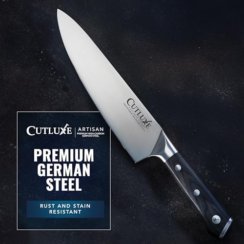Cutluxe Kitchen Knives, 5-Piece Chef Knife Set – Razor Sharp German Steel