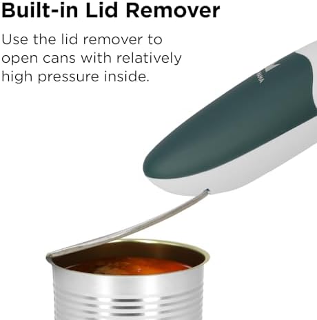 Kitchen Mama Auto 2.0 Electric Can Opener, Cordless, Emerald Mist