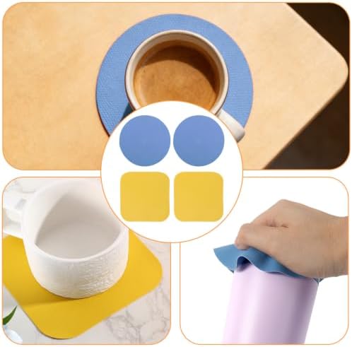 LUTER 4pcs Jar Opener Gripper Pad for Seniors with Weak Hands, Rubber