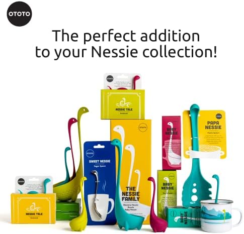 The Original Nessie Ladle by OTOTO - Soup Ladle, Cute Gifts, Funny Kitchen Gadgets, Loch Ness design, Cooking Gifts for Mom - Cute and Practical Kitchen Utensils - Unique Gifts for Women, Mothers Day