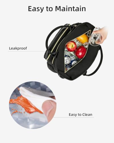 HSHRISH Lunch Box for Women Large Insulated Tote Lunch Bag