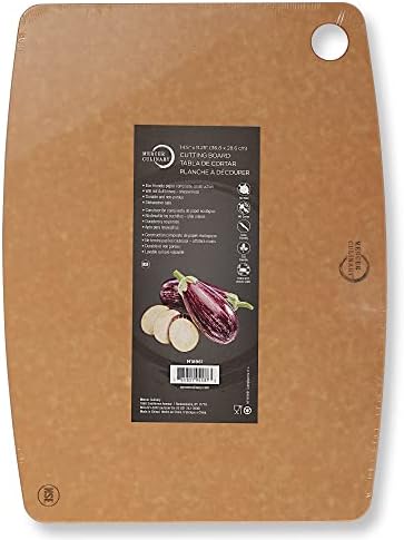 Mercer Culinary Composite Cutting Board 14 9/16" x 10 13/16" NSF, Brown