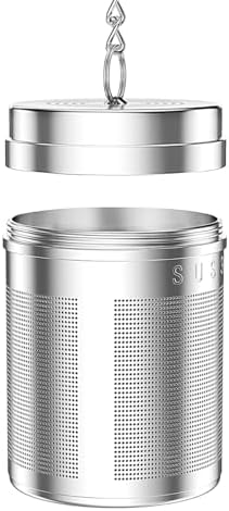 18/8 Stainless Steel Tea Infuser, Extra Fine Mesh Tea Infusers for Loose Tea, Tea Strainer Steeper Filter for Brew Tea, Spices & Seasonings (1)