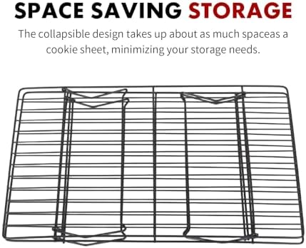 ShellKingdom Cooling Racks, 2 Tier Stainless Steel Non-Stick Baking Racks