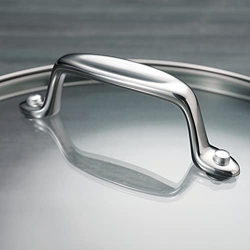 Tramontina Boston Tri-Ply Clad Stainless Steel 3-Quart Sauce Pan with Lid