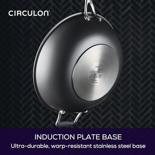 Circulon A1 Series Nonstick Induction Stir Fry Pan, 13.25-Inch, Graphite