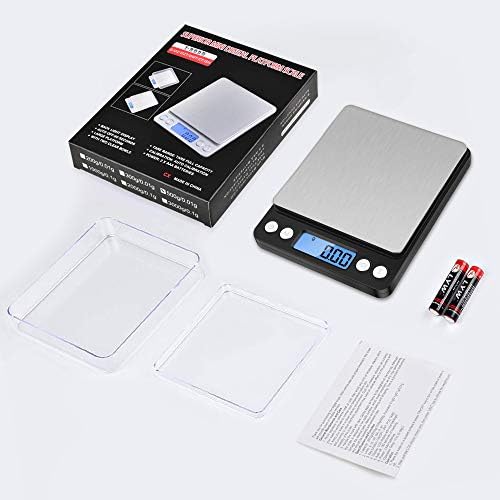 Diyife Digital Kitchen Scale 500g/0.01g, High Precision Cooking Food Scale