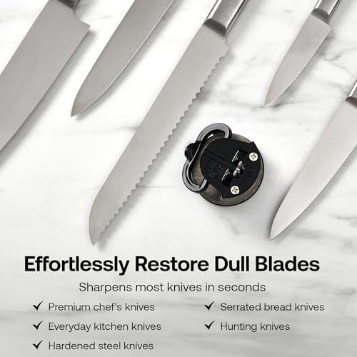 AnySharp – Editions – Easy to Use, Hands Free Knife Sharpener - Stone