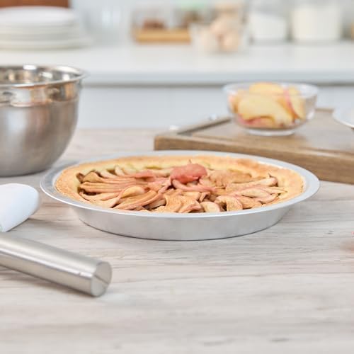 Restaurantware Aluminum Gauge Pie Pan, 10.9 In