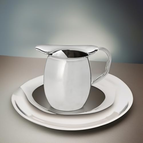 Winco WPB-2 Deluxe Bell Pitcher, 2-Quart, Stainless Steel, Medium