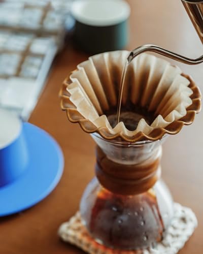 Bake Choice Small Coffee Filters, for Kalita Wave 155, 1-2 Cup, 100 Count