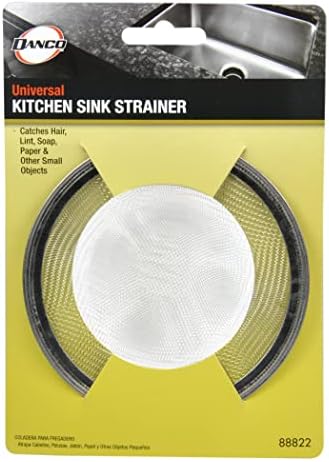 Danco Mesh Kitchen Sink Strainer 2-Pack, 4-1/2-Inch-2 Pack, Stainless Steel, 2 Count
