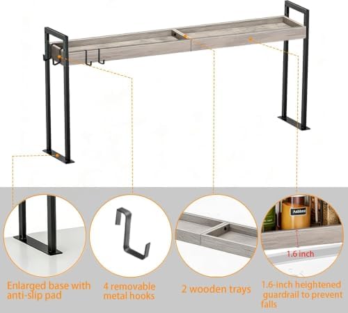 Over the Stove Shelf 22.9-inch(fit 20-inch stove)