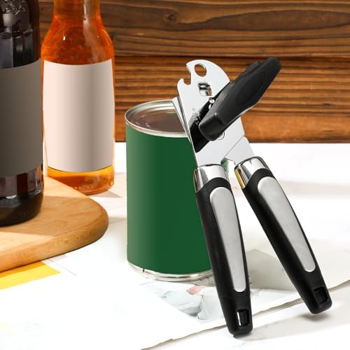 Gisafai 12 Pcs Manual Can Opener Bulk Sharp Blade Smooth Edge Handheld Tool