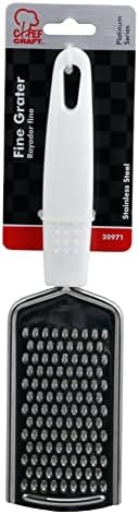 Chef Craft Select Fine Grater, 9.5 inch, White