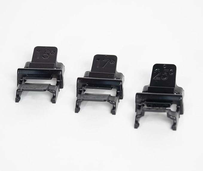 Set of 3 Wicked Edge Precision Knife Guide for Venture Series Sharpeners (15, 17 & 25°)