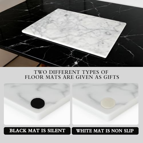 Marble Cutting Board for Kitchen 16×12 Inch Italian Carrara White