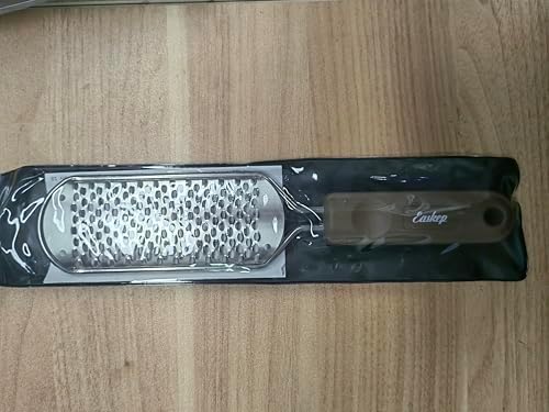 Foot File Foot Scrubber Pedicure - Callus Remover for Feet Easkep Professional Grater Rasp Foot Scraper Corns Callous Removers Cracked Dead Skin Remover for Dry and Wet Feet (Silver)