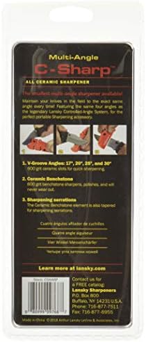 Lanksy C-Sharp Ceramic Knife Sharpening System - CSHARP