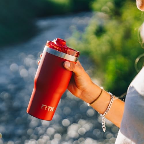 RTIC 20oz Essential Tumbler with Lid, Ceramic Lined, Stars