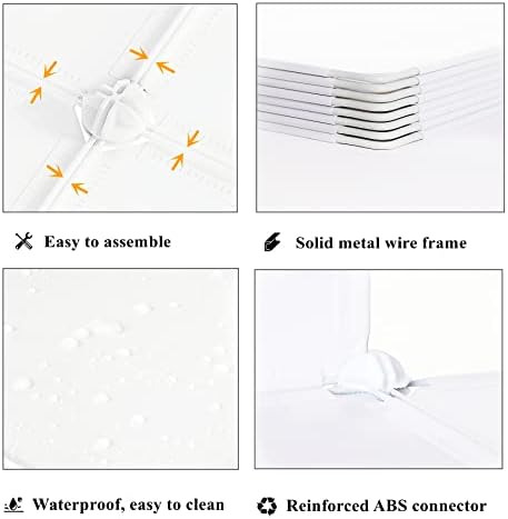 AWTATOS 12 Cube Storage Organizer, Closet Organizer Storage Shelves, White