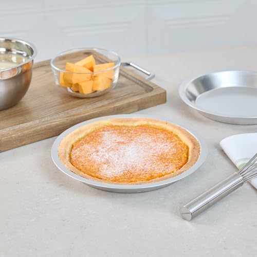 Restaurantware Aluminum Gauge Pie Pan, 12 Pack