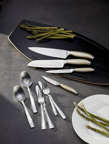 Oneida Preferred Stainless Steel Kitchen Cutlery Set – 7 Piece Essential Knife Set for Daily Cooking Needs, Metallic Finish