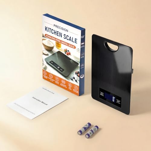 Food Scale, Digital Kitchen Scale with Hanging Loop, 11lb Baking Scale