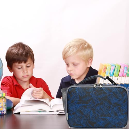 GYEUKHAM Insulated Lunch Box for School, Thermal Reusable Durable Freezable Lunch Bags for Kids Boys Girls Men Women - Small Soft Cooler Portable Lunch Tote Kit for Work Picnic Travel,Brick