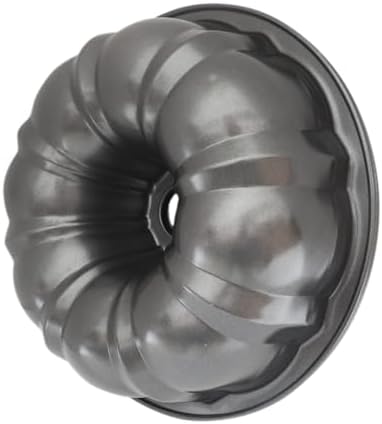 7" Cake Pan, Carbon Steel Nonstick Fluted Tube Gugelhupf Mold