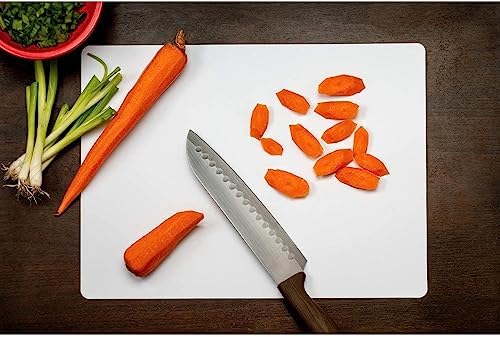 Crown Display 15 Count Premium Quality Disposable Cutting Boards ~10 Inch X 13.5 Inch Disposable Sheets For Kitchen And Commercial Use ~ Patent Pending ~ Recyclable Disposable Cutting Board Sheets